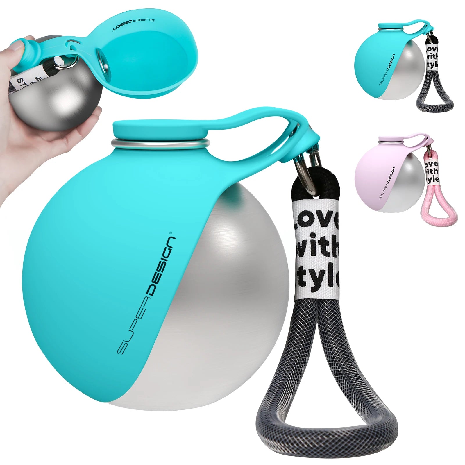 HydroPaws™ Water Bottle 🐶💧 — Drink & Bowl in One
