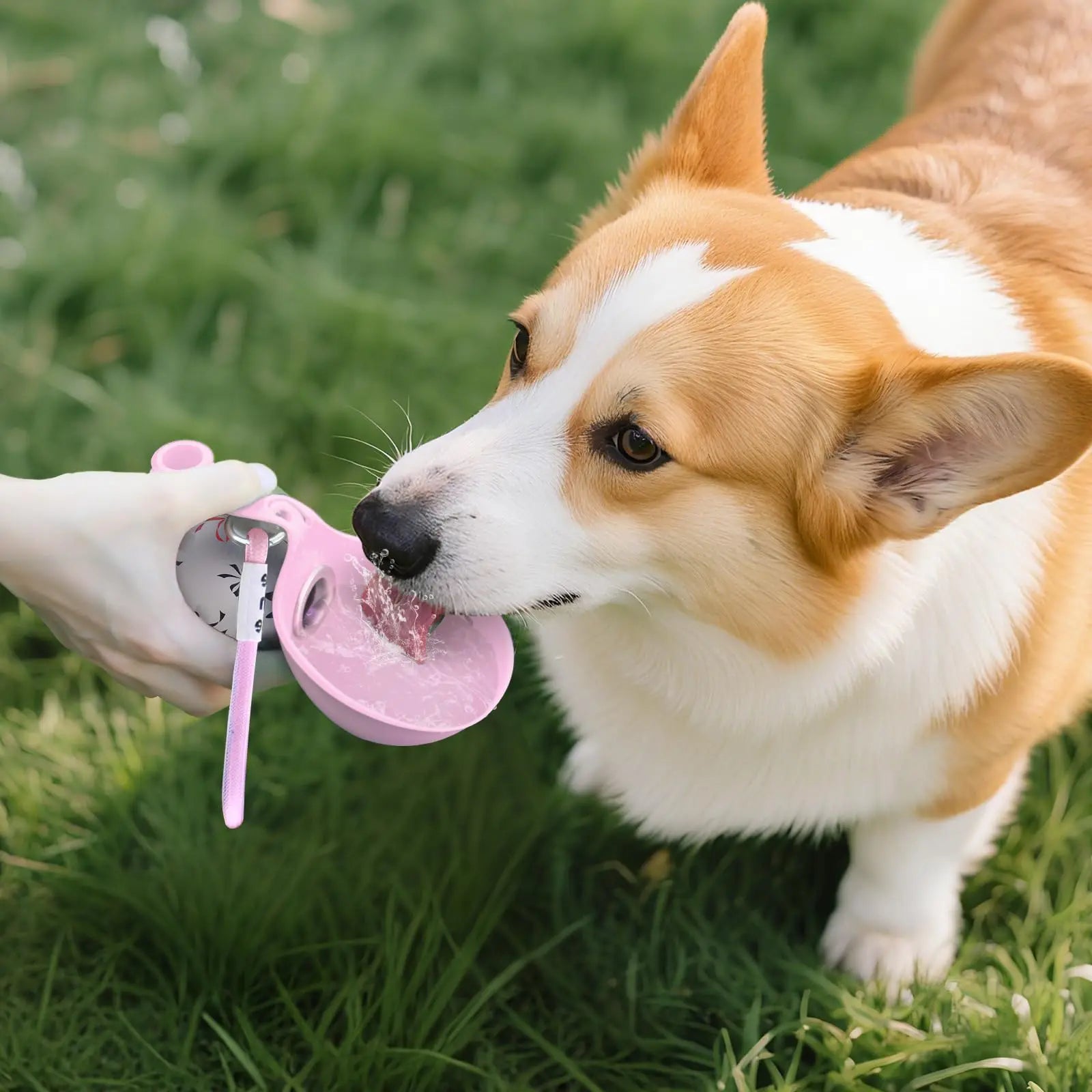 HydroPaws™ Water Bottle 🐶💧 — Drink & Bowl in One