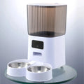 5L Smart Automatic Cat Feeder With Camera & Double Bowls