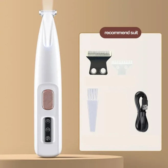 Pawfect Trim: LED Light Paw Trimmer for Precision & Comfort