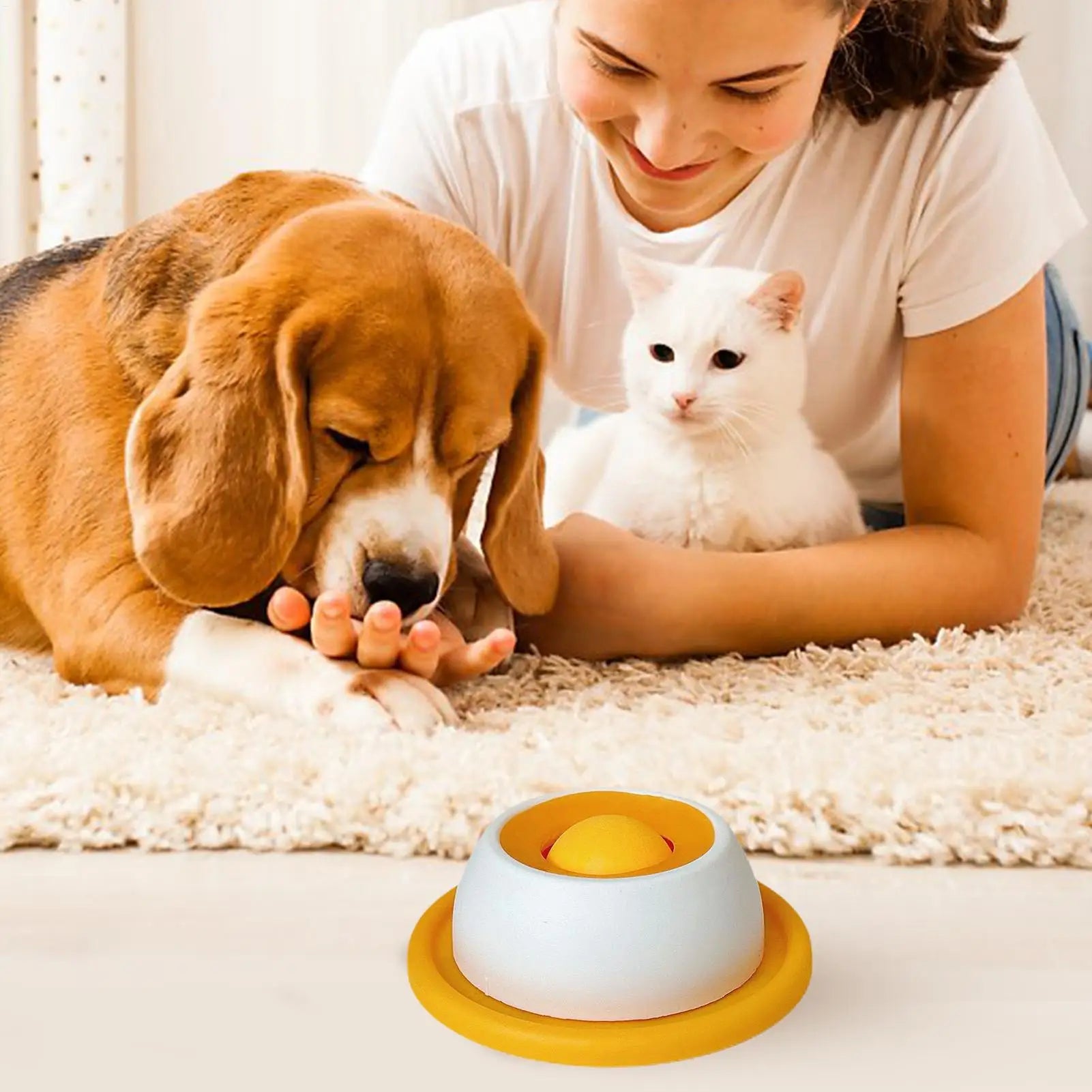 Interactive Slow Feeder Lick Toy for Dogs and Cats