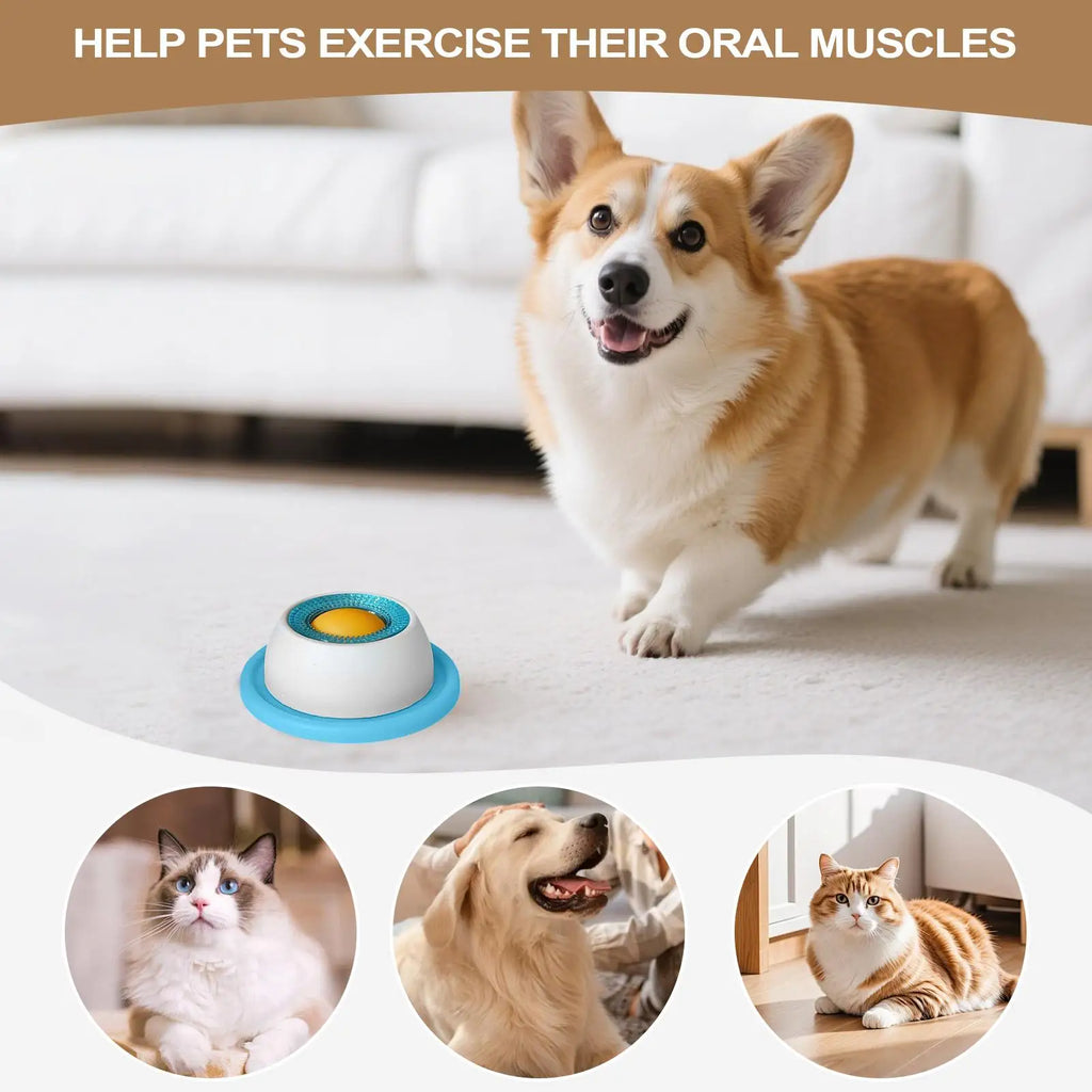 Interactive Slow Feeder Lick Toy for Dogs and Cats
